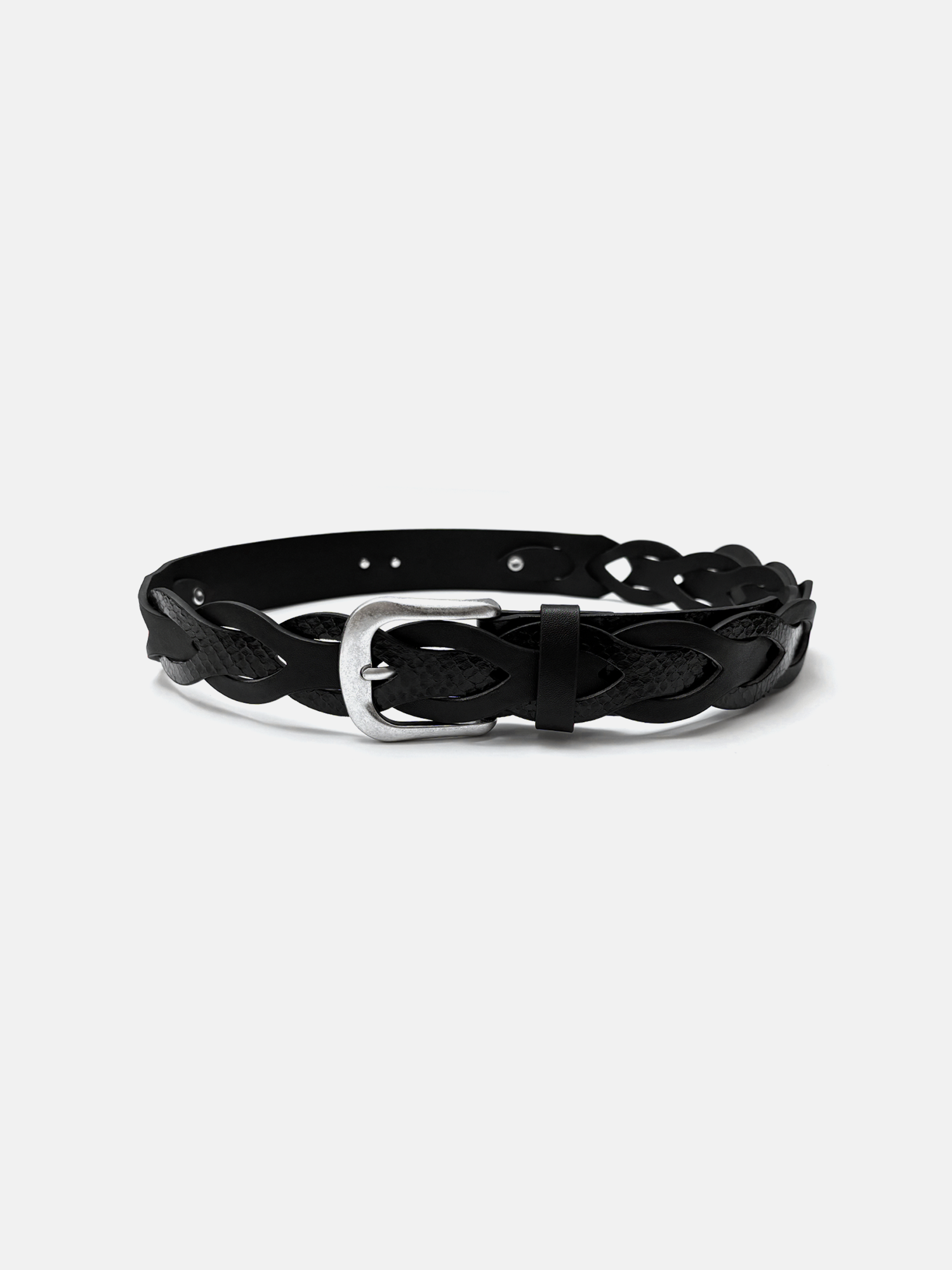 Twist Leather Belt