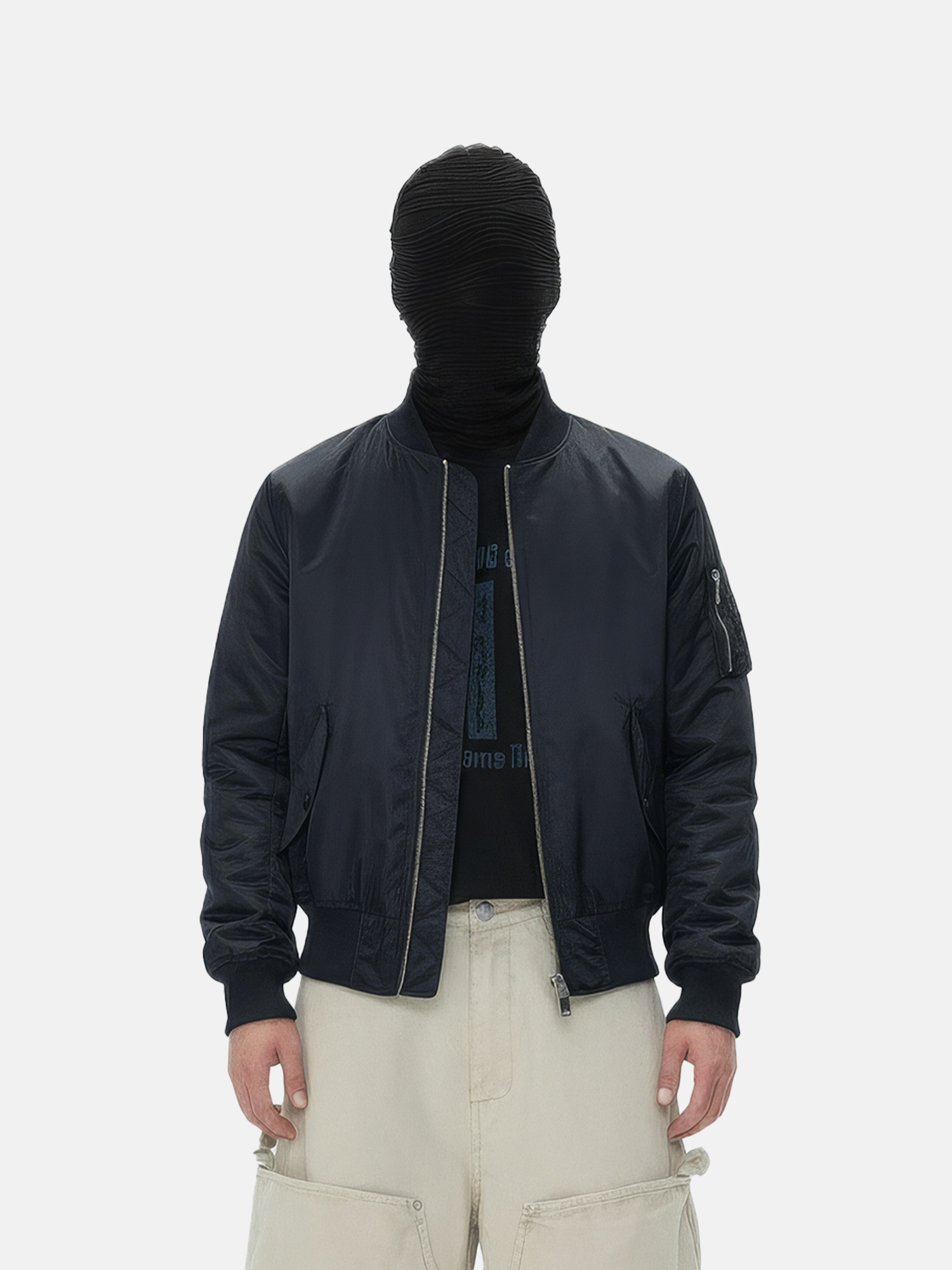 Zipper Back Bomber