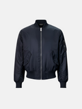Bomberjacke mit Reißverschluss hinten