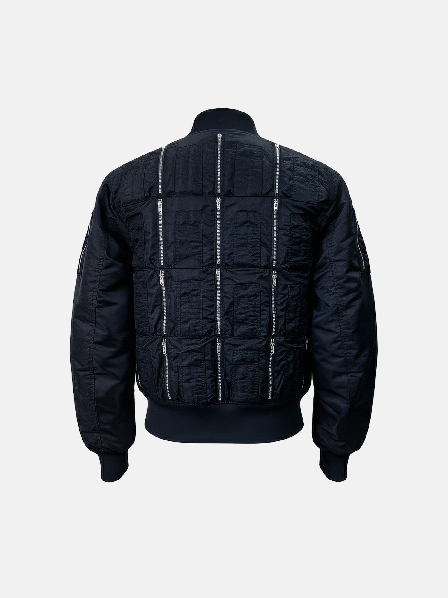 Zipper Back Bomber