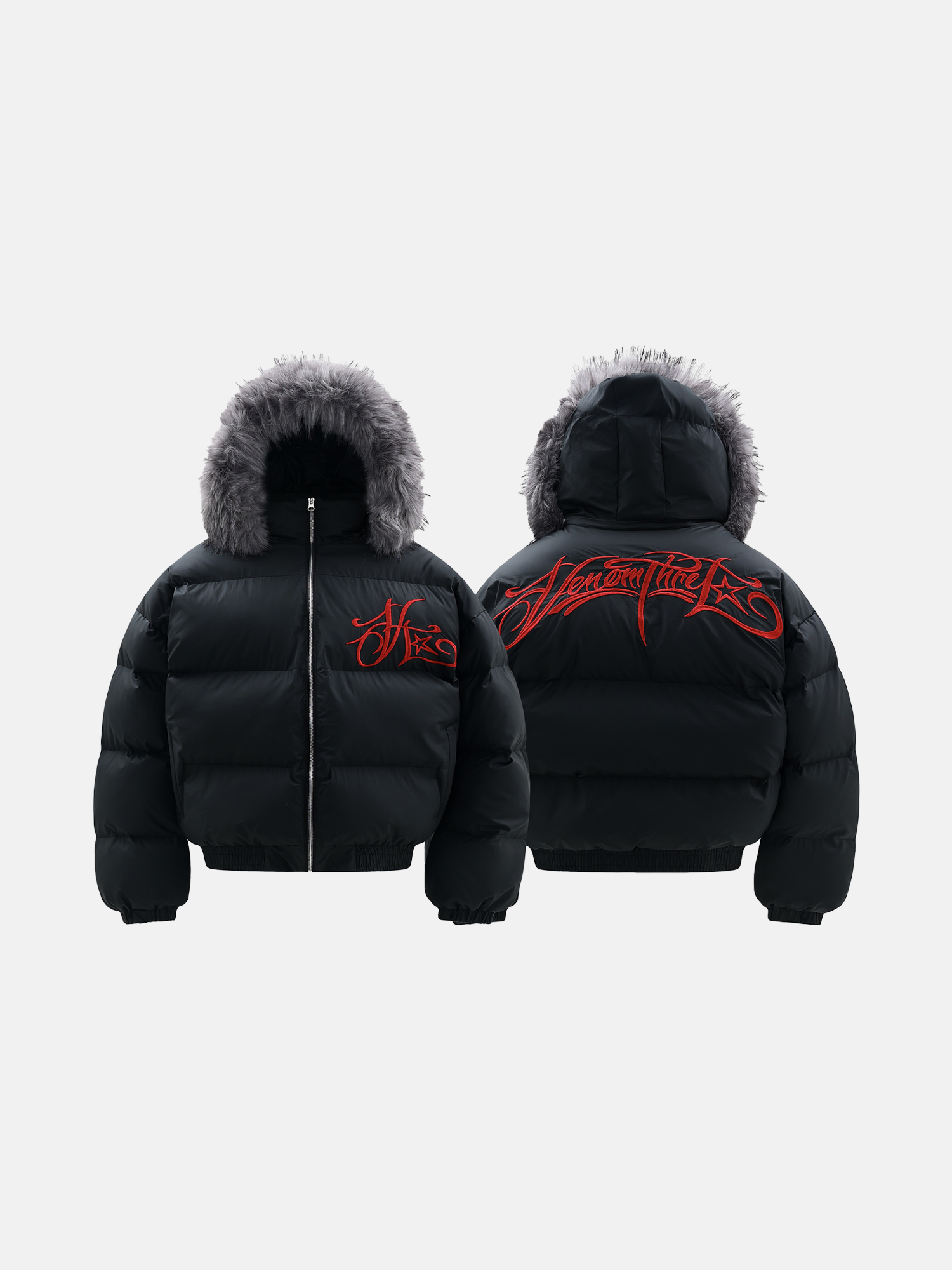 Venom Fur Puffer
