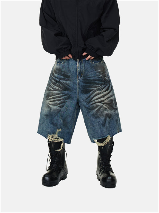 Vintage Distressed Shorts
