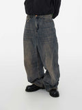Jeans im Vintage-Waschung