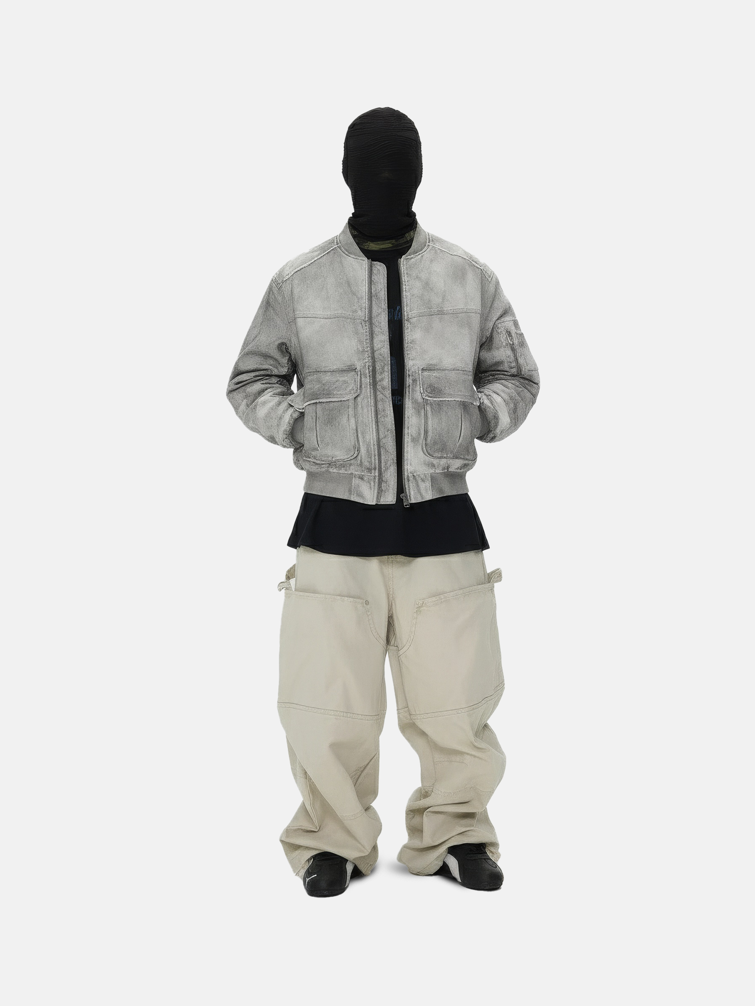Washed Cargo Jacket