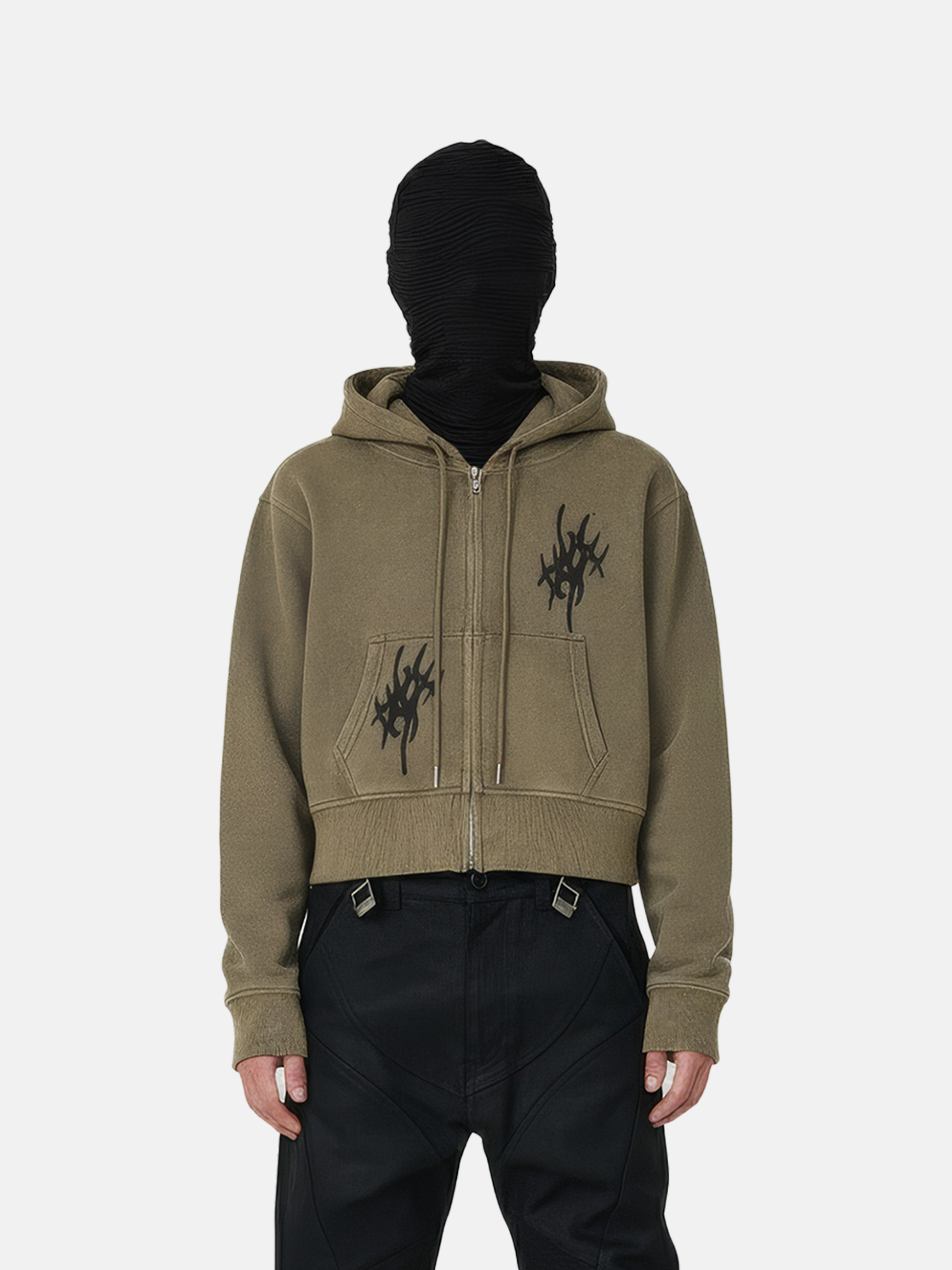 Washed Gothic Hoodie