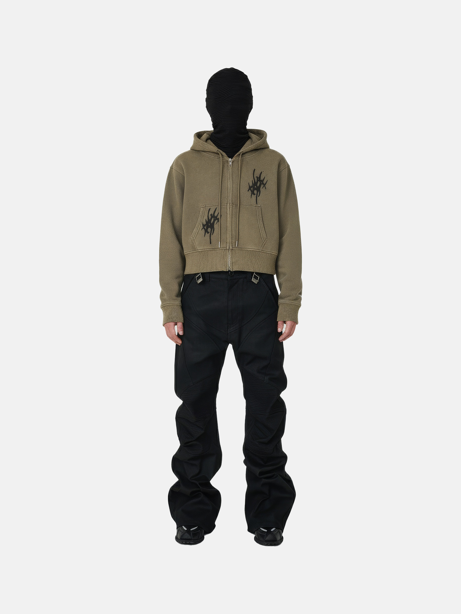 Washed Gothic Hoodie