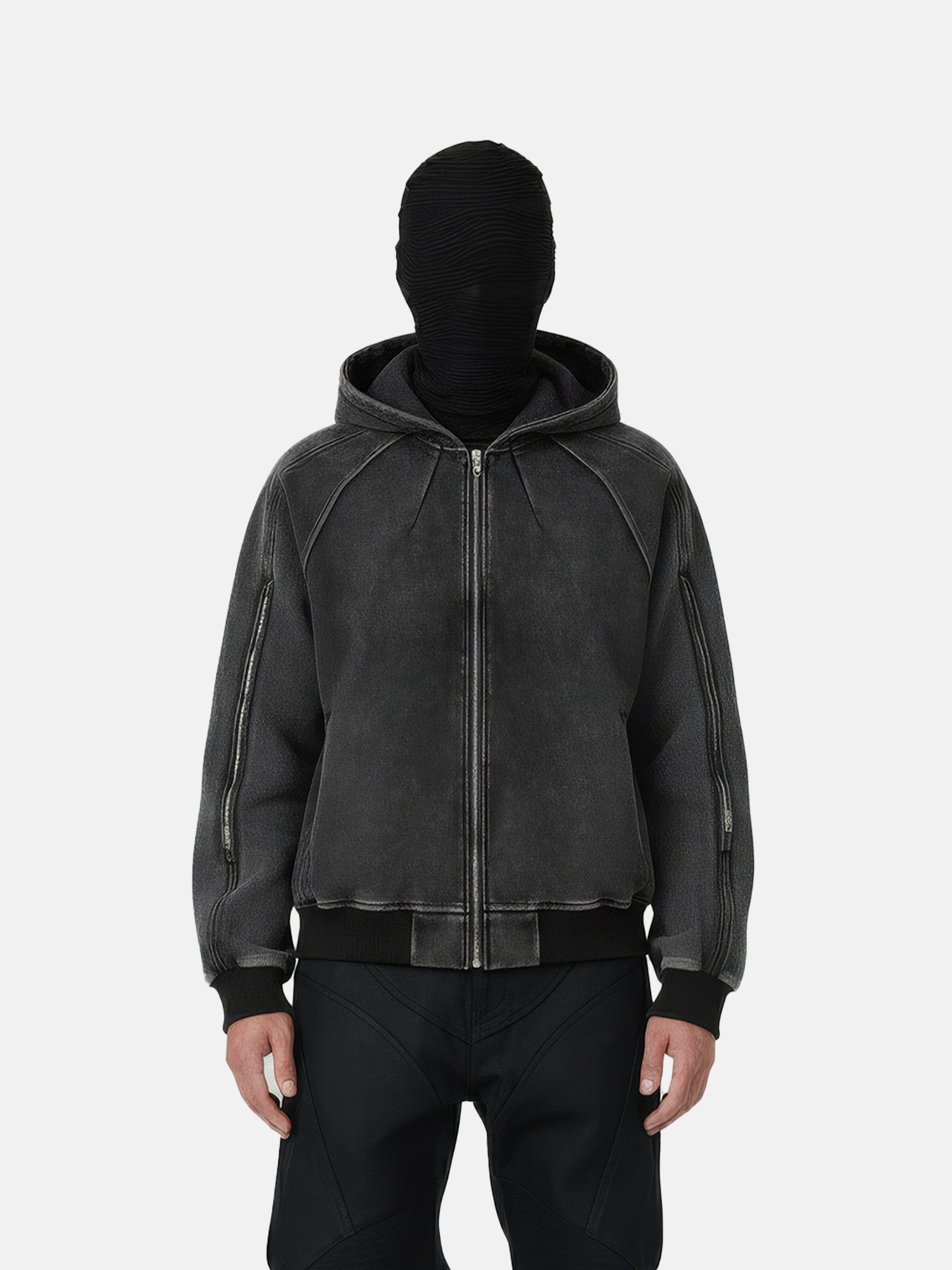 Washed Zip Hoodie