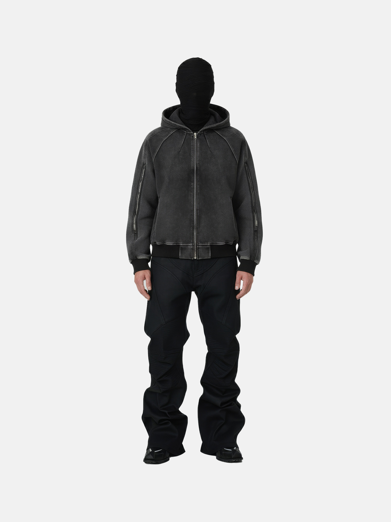 Washed Zip Hoodie