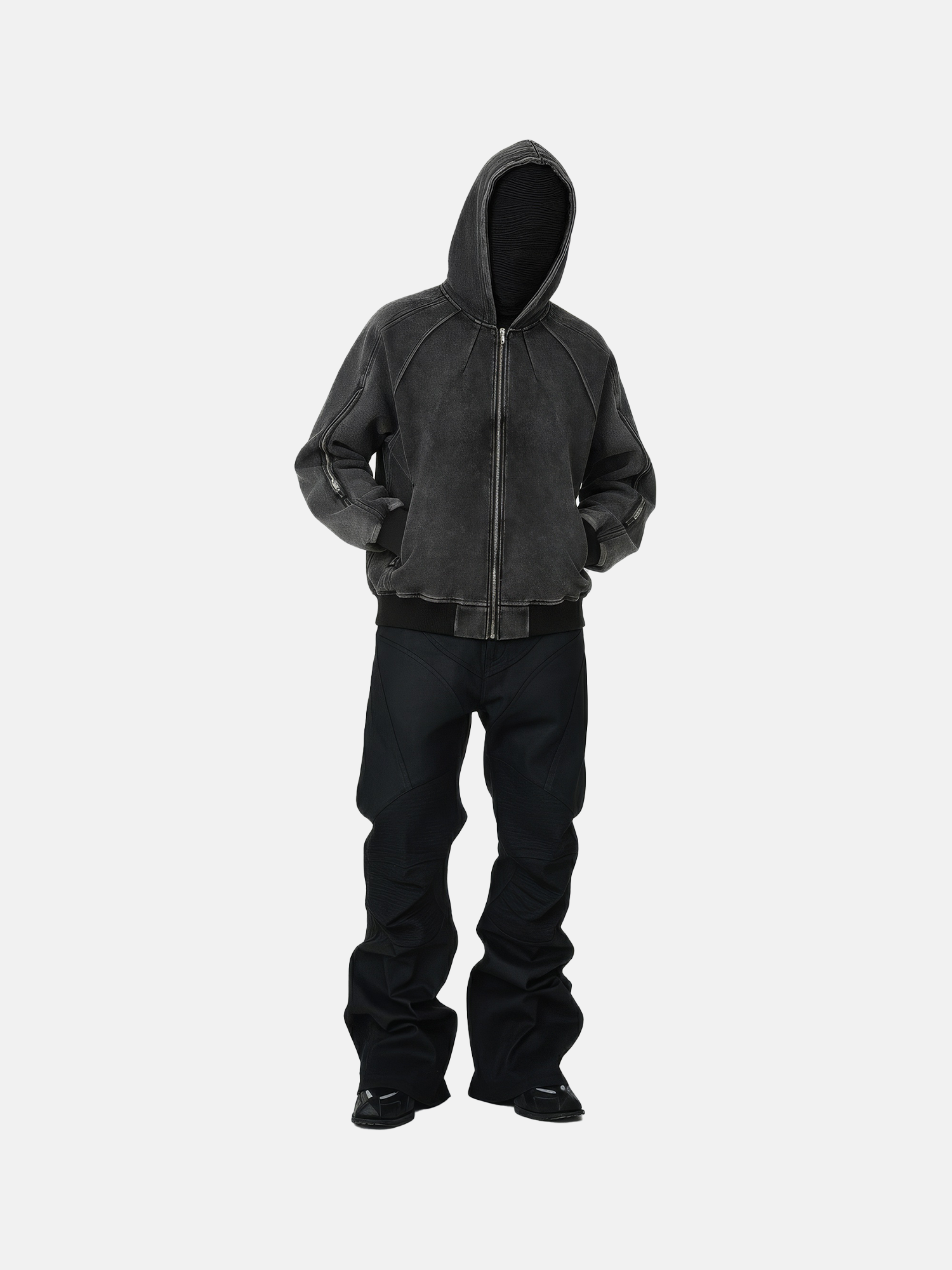Washed Zip Hoodie