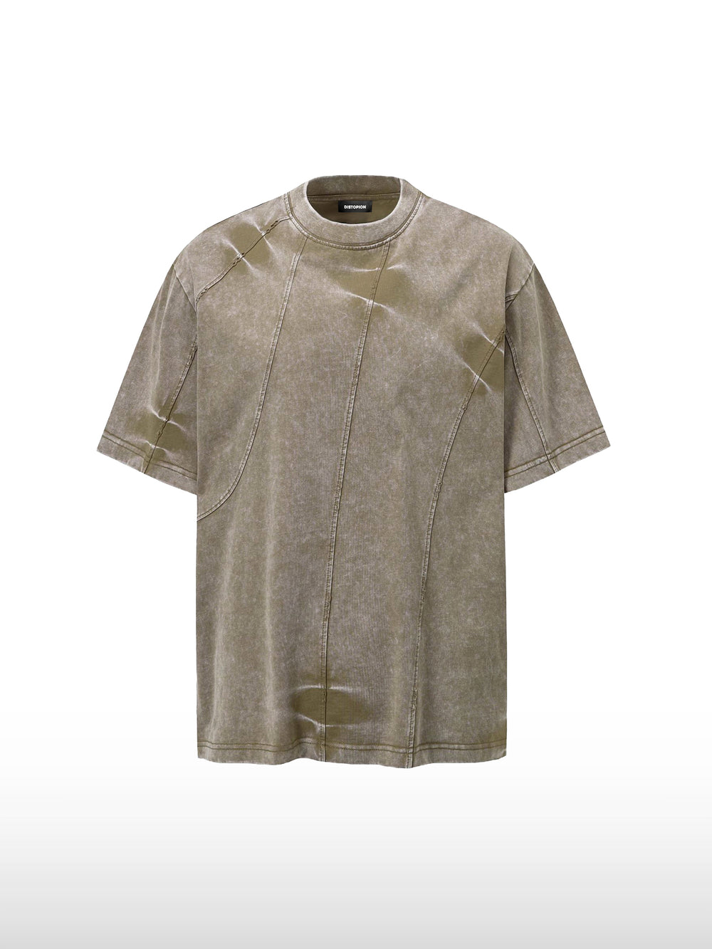 T-Shirt mit Kettnaht