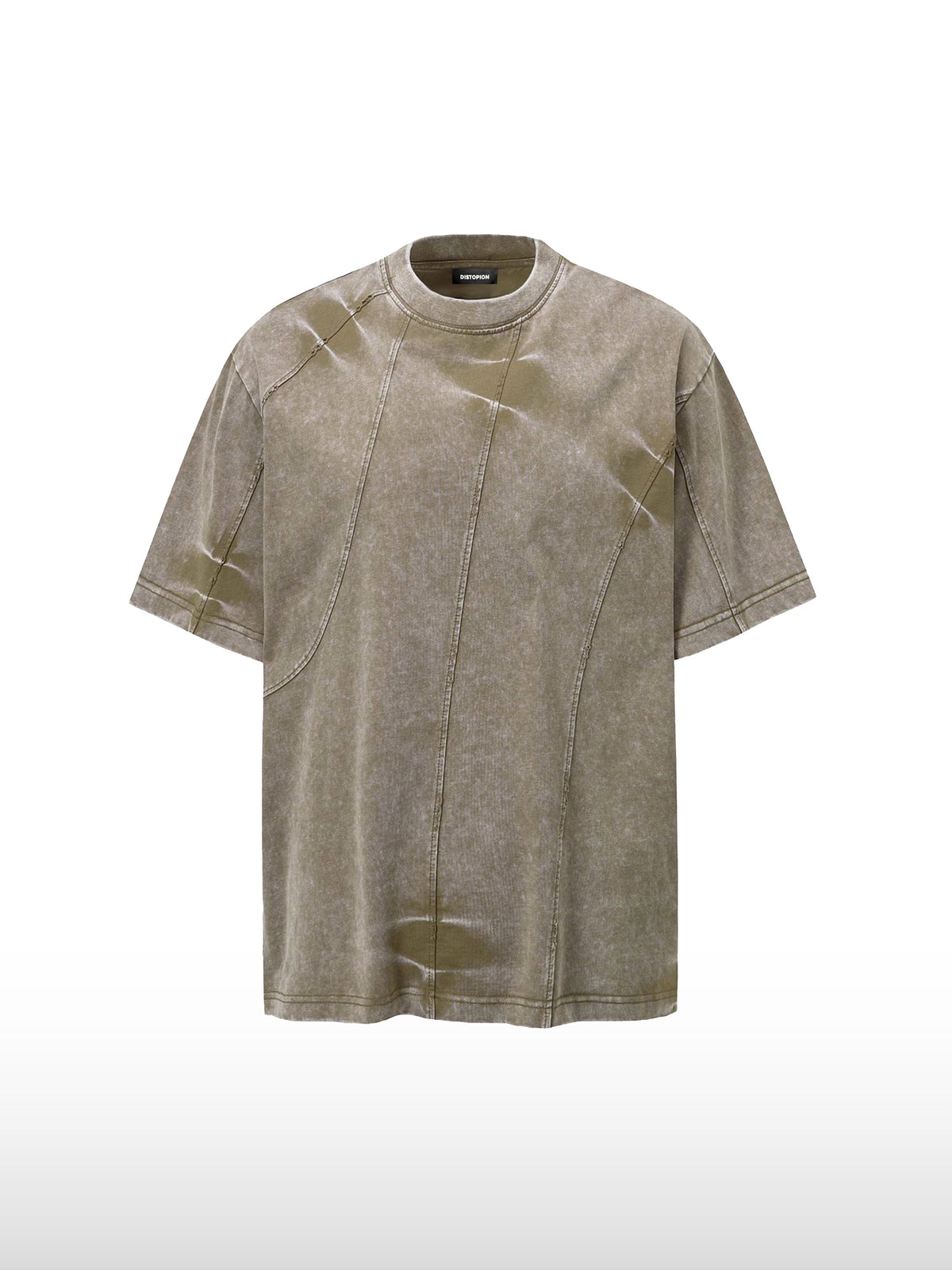 T-shirt met Warp-naad