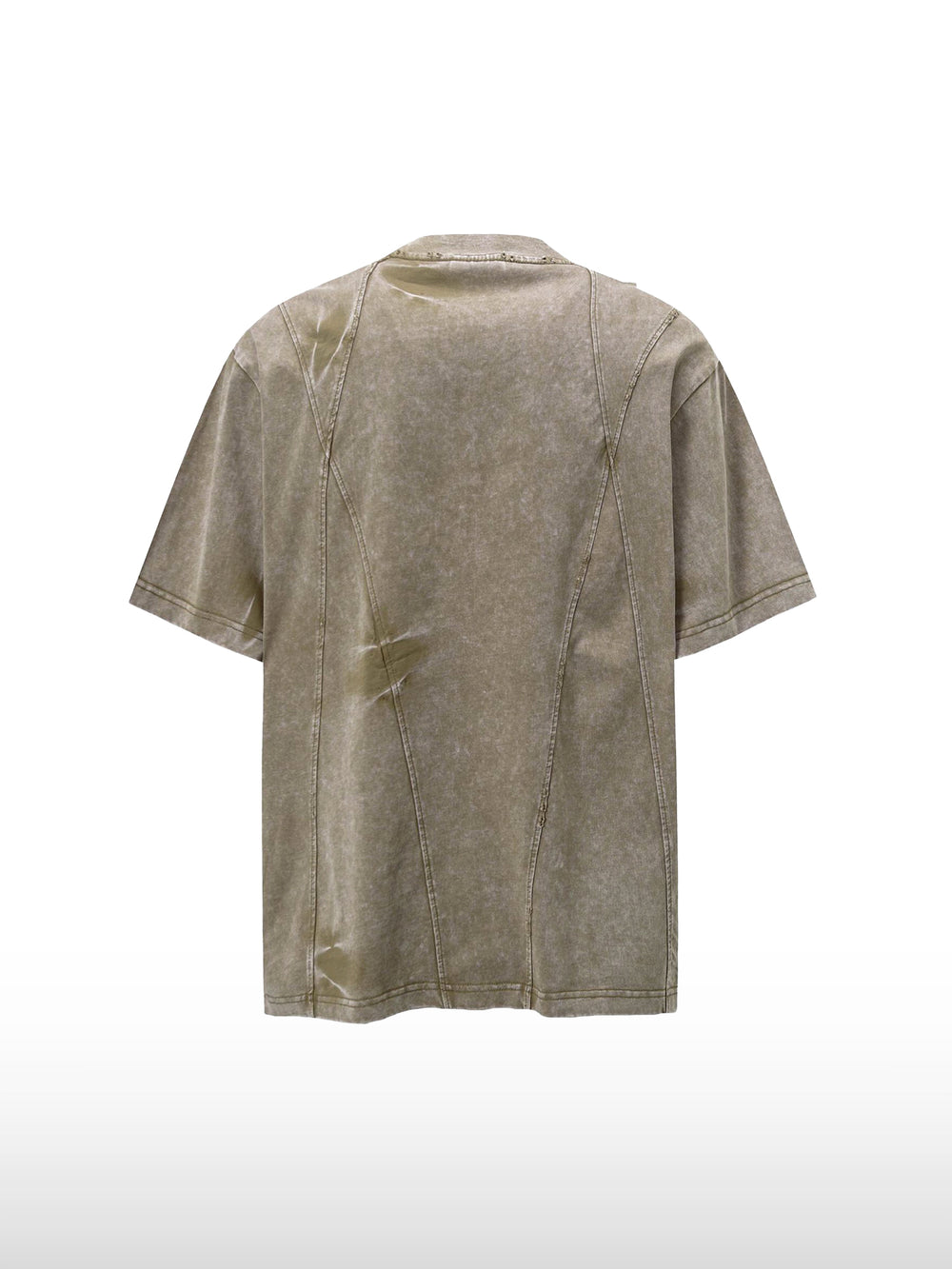 T-Shirt mit Kettnaht