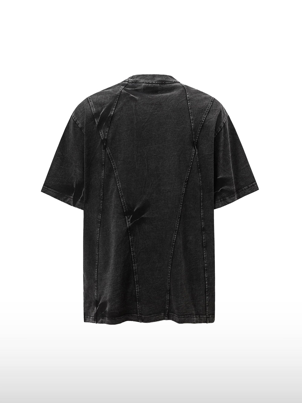 T-Shirt mit Kettnaht