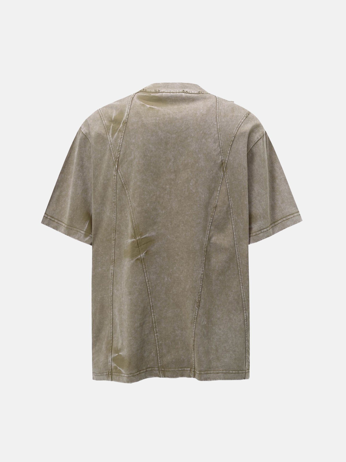 T-Shirt mit Kettnaht