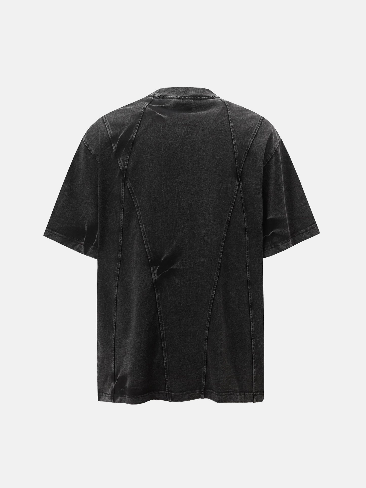 T-Shirt mit Kettnaht