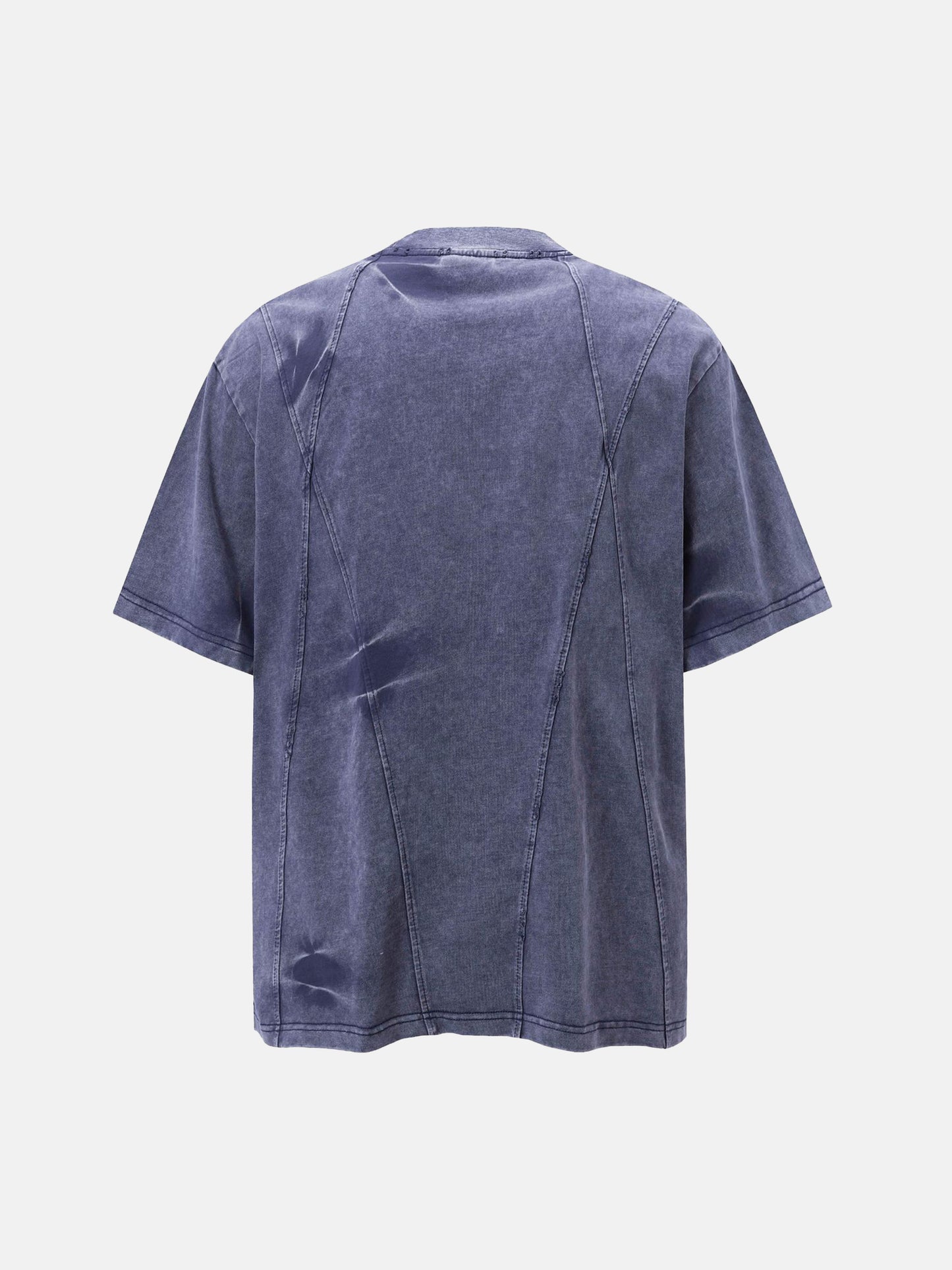 T-Shirt mit Kettnaht