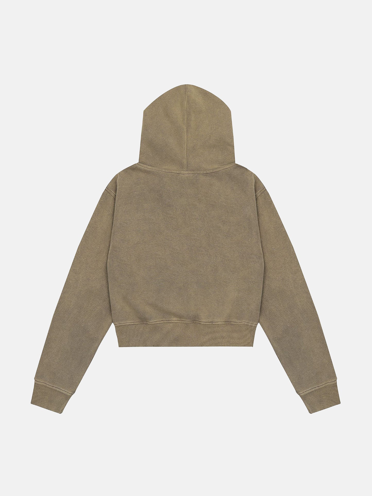 Verwaschener Gothic-Hoodie