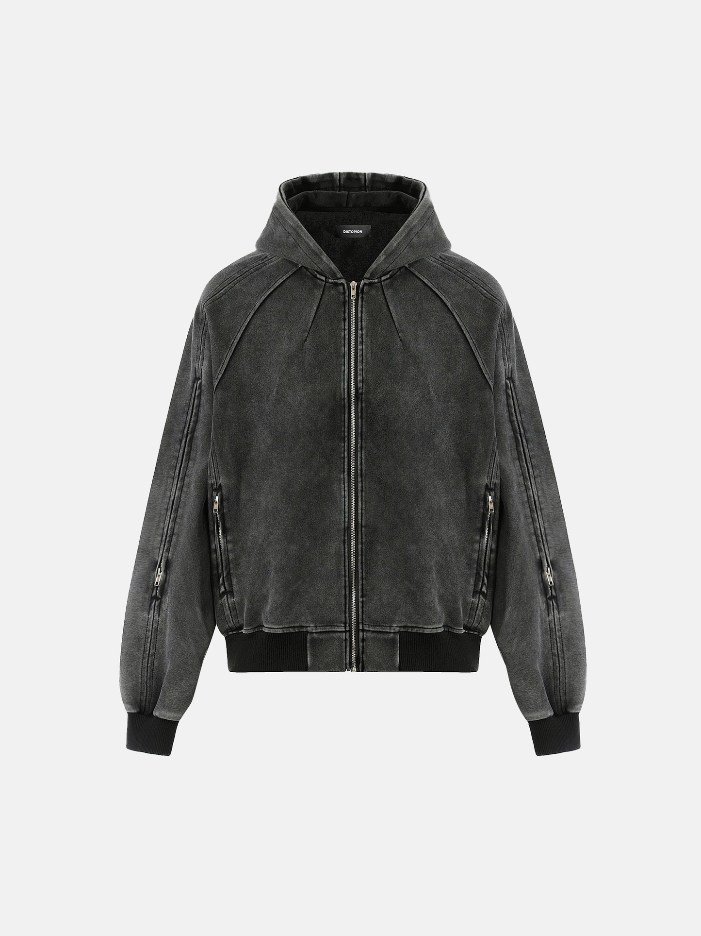 Verwaschene Kapuzenjacke