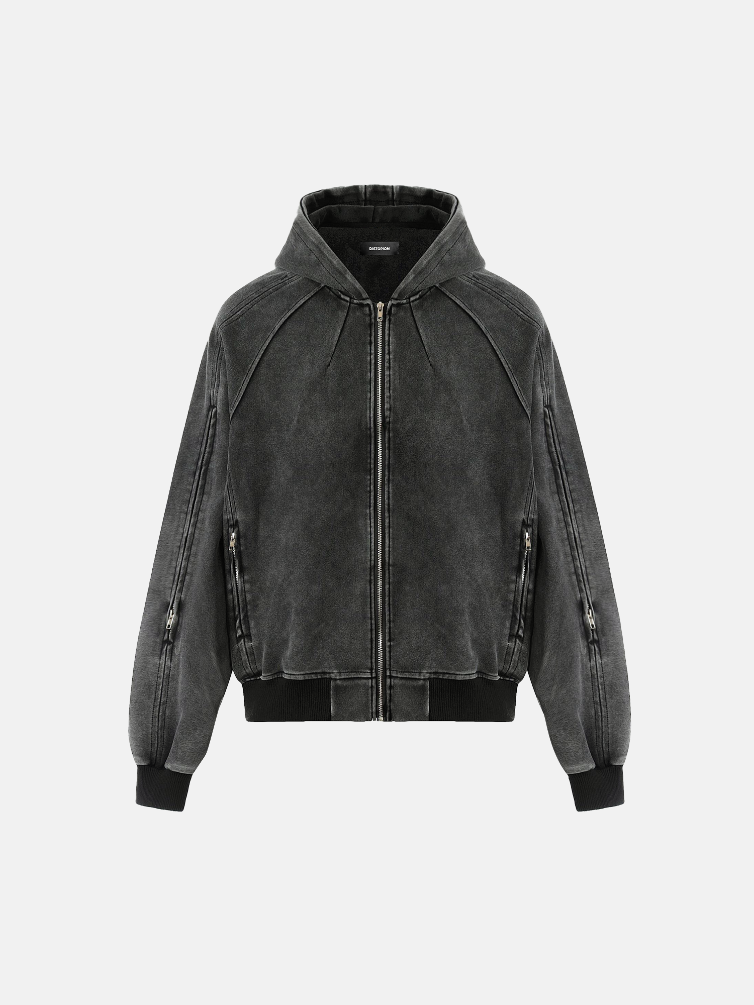 Washed Zip Hoodie