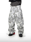 Witte camouflagebroek