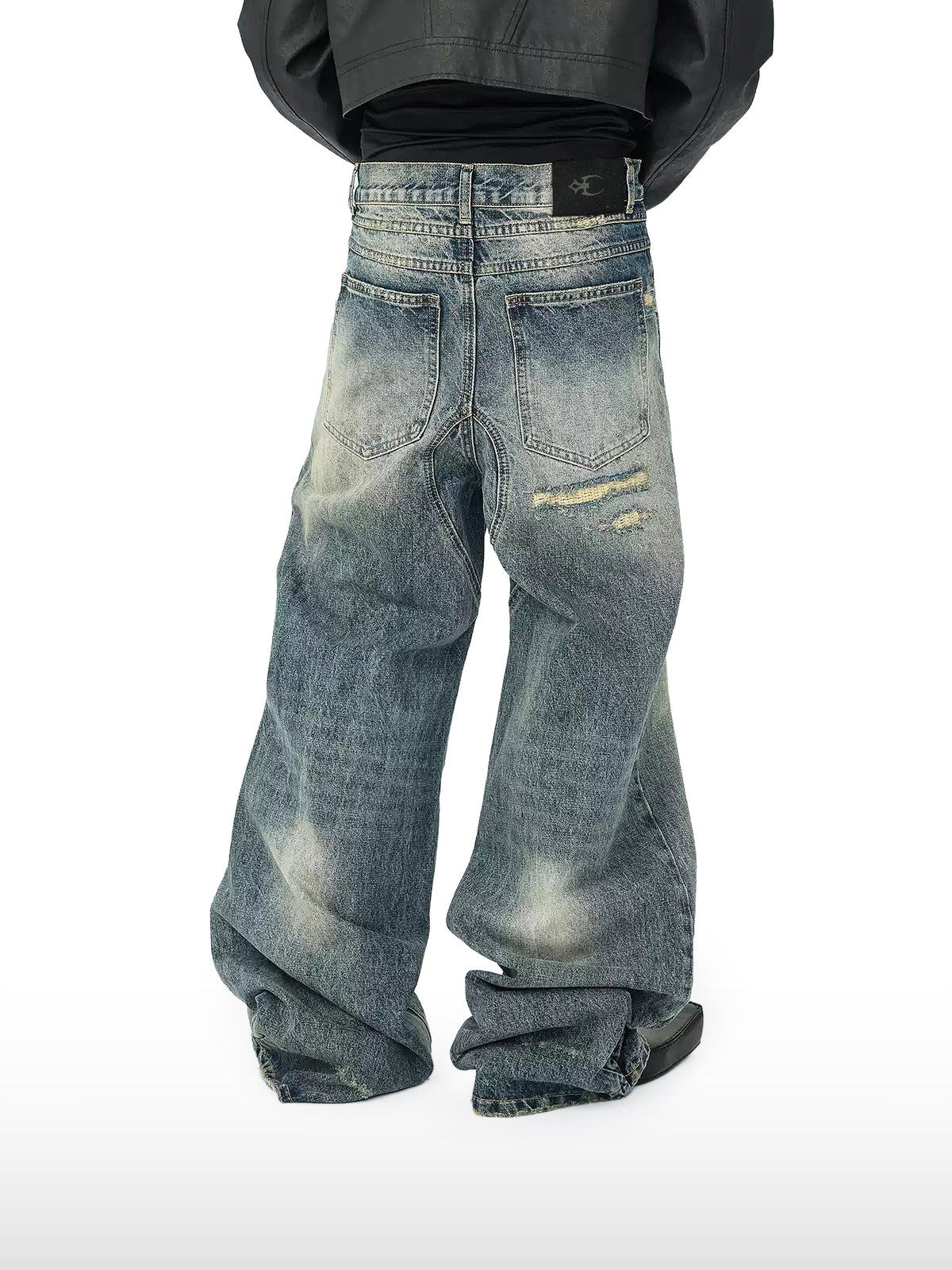 Versleten Rebel-jeans