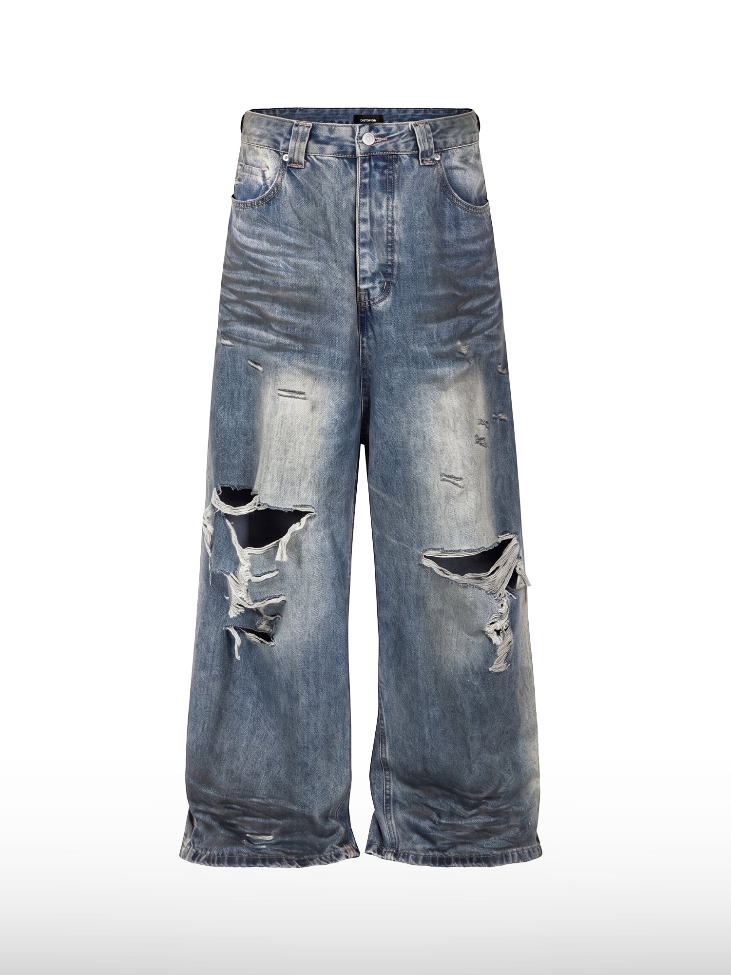 Wrecked Wide Jeans