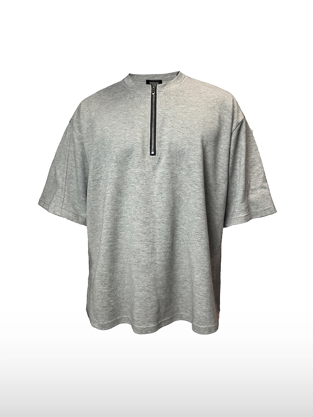 Reißverschluss-T-Shirt