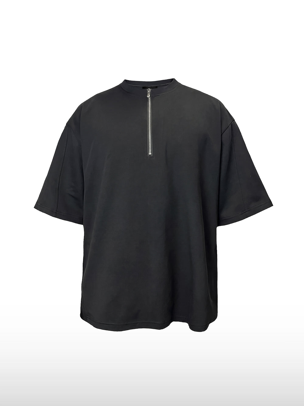 Reißverschluss-T-Shirt