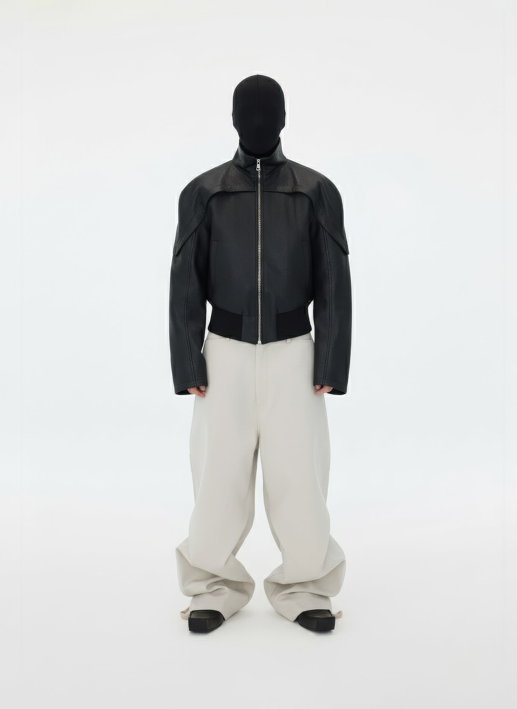 Beige Broek met Trekkoord