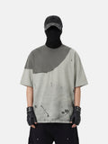 Facade-T-shirt met spetters